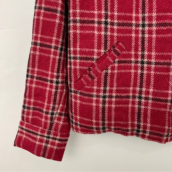 Vintage Fashion Bug Wool Plaid Jacket - Picture 2 of 10